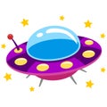 Spaceship UFO and Flying Saucer