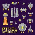 Spaceship vector set