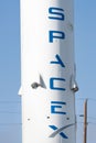 SpaceX headquarters facility in Hawthorne, California