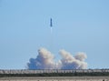 SpaceX Starship SN9 Launch, Boca Chica, Texas Royalty Free Stock Photo