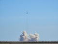 SpaceX Starship SN9 Launch, Boca Chica, Texas Royalty Free Stock Photo