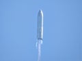 SpaceX Starship SN9 Launch, Boca Chica, Texas Royalty Free Stock Photo