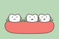 Spacing teeth diastema, dental problem