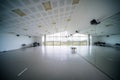 Dance studio at ESADCYL in Valladolid for practice and reflection Royalty Free Stock Photo