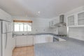 Beautiful spacious kitchen in a modern home Royalty Free Stock Photo