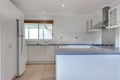 Beautiful spacious kitchen in a modern home Royalty Free Stock Photo