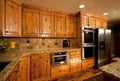 Spacious modern luxury kitchen cabinetry