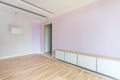 Spacious room in pastel colors Royalty Free Stock Photo