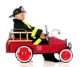 Spacy Fireman Royalty Free Stock Photo