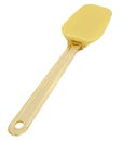 Spade of frying pan on white Royalty Free Stock Photo