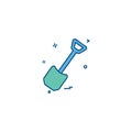 spade icon vector design