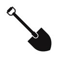 spade tool Vector Icon which can easily modify or edit Royalty Free Stock Photo