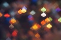 Spades bokeh blur abstract background Royalty Free Stock Photo