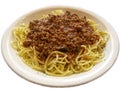 Spagetti bolognese Royalty Free Stock Photo