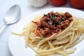 Spagetti Bolognese Royalty Free Stock Photo