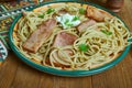 Spaghetti al guanciale