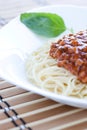 Spaghetti Alla Bolognese Detail