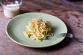 Spaghetti alla chitarra cacio e pepe