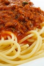 Spaghetti Bolognese Royalty Free Stock Photo