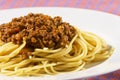 Spaghetti bolognese Royalty Free Stock Photo