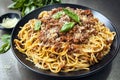 Spaghetti Bolognese Royalty Free Stock Photo