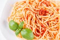 Spaghetti bolognese Royalty Free Stock Photo