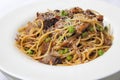 Spaghetti with Braised Lamb