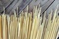 Spaghetti close up Royalty Free Stock Photo