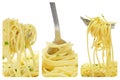 Spaghetti collage Royalty Free Stock Photo