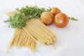 Spaghetti dry prepare cook