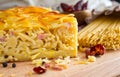 Spaghetti frittata