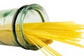 Spaghetti jar Royalty Free Stock Photo