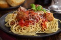 Spaghetti and Meatball Dinner