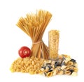 Spaghetti and pasta Royalty Free Stock Photo