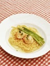 Spaghetti pasta seafood Royalty Free Stock Photo