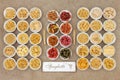 Spaghetti Pasta Selection Royalty Free Stock Photo