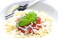 spaghetti pomodori Royalty Free Stock Photo