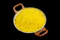 Spaghetti pot isolated Royalty Free Stock Photo