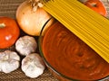 Spaghetti Sauce & Ingredients