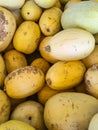 Spaghetti squash or vegetable spaghett Royalty Free Stock Photo