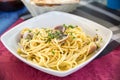 Spaghetti vongole