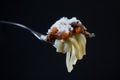 Spaguetti bolognese Royalty Free Stock Photo