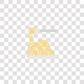 spaguetti icon sign and symbol. spaguetti color icon for website design and mobile app development. Simple Element from gastronomy Royalty Free Stock Photo