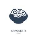spaguetti icon in trendy design style. spaguetti icon isolated on white background. spaguetti vector icon simple and modern flat Royalty Free Stock Photo