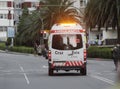 Spain ambulance car, emergency medical service