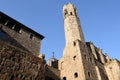 Spain, Barcelona, chapel Santa Agata, roman walls. Royalty Free Stock Photo