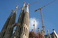 Spain. Barcelona. Sagrada Famiglia Cathedral