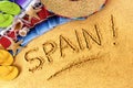 Spain beach Royalty Free Stock Photo