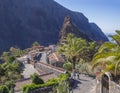 Spain, Canary islands, Tenerife, Masca, December 25, 2017: two w Royalty Free Stock Photo