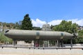 Spain. Catalonia. Barcelona. Monument - a submarine Barcelona.